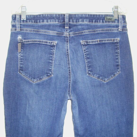 Paige Brigitte Midrise Boyfriend Jeans in Enchant Wash Size 30 - Picture 11 of 13